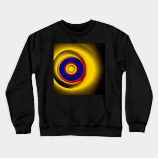 Circular Galaxy Crewneck Sweatshirt